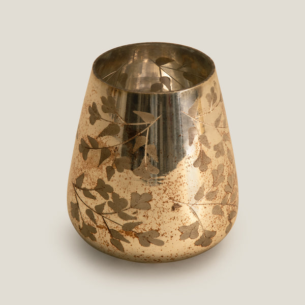 Quincy Antique Silver Votive