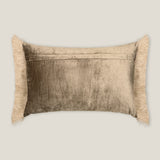 Freya Brown Emb. Cushion Cover