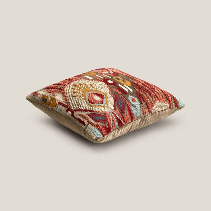 Esme Brown Emb. Cushion Cover