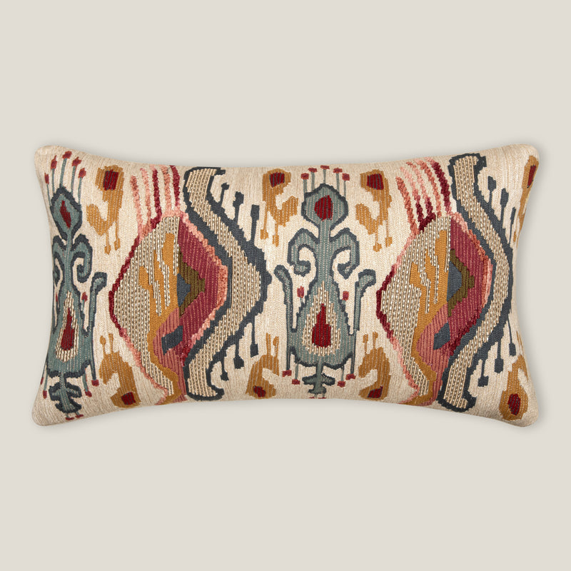 Aurelia Off White Emb. Cushion Cover