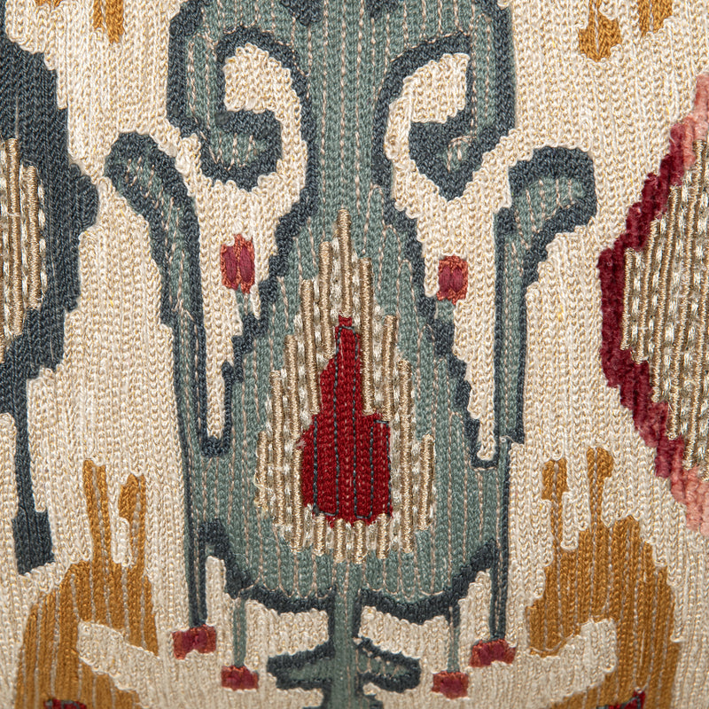 Aurelia Off White Emb. Cushion Cover