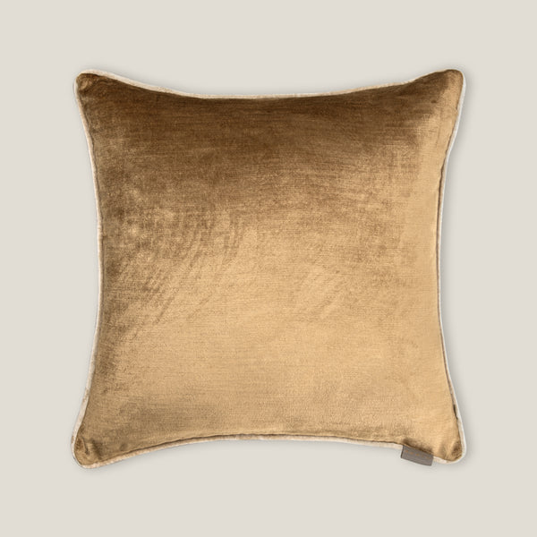 Lila Yellow Emb. Cushion Cover