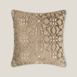 Alora Brown Emb. Cushion Cover