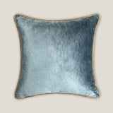 Eden Blue Emb. Cushion Cover