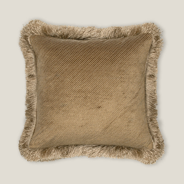 Fiona Blue & Yellow Reversible Cushion Cover