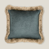 Fiona Blue & Yellow Reversible Cushion Cover