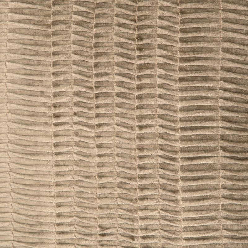 Allure Beige Pleated Cushion Cover
