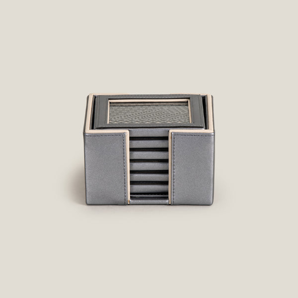 Lumina Beige & Grey Coaster Set of 6