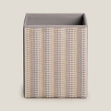Eclair Grey & Gold Dustbin