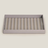 Eclair Grey & Gold Placing Serving Tray