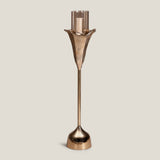 Tulip Gold Floor Hurricane L