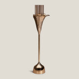 Tulip Gold Floor Hurricane L