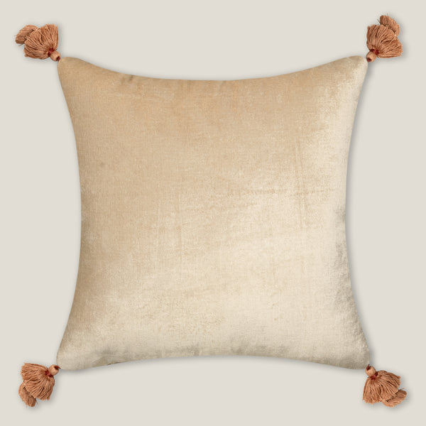 Amelia Off White Emb. Cushion Cover