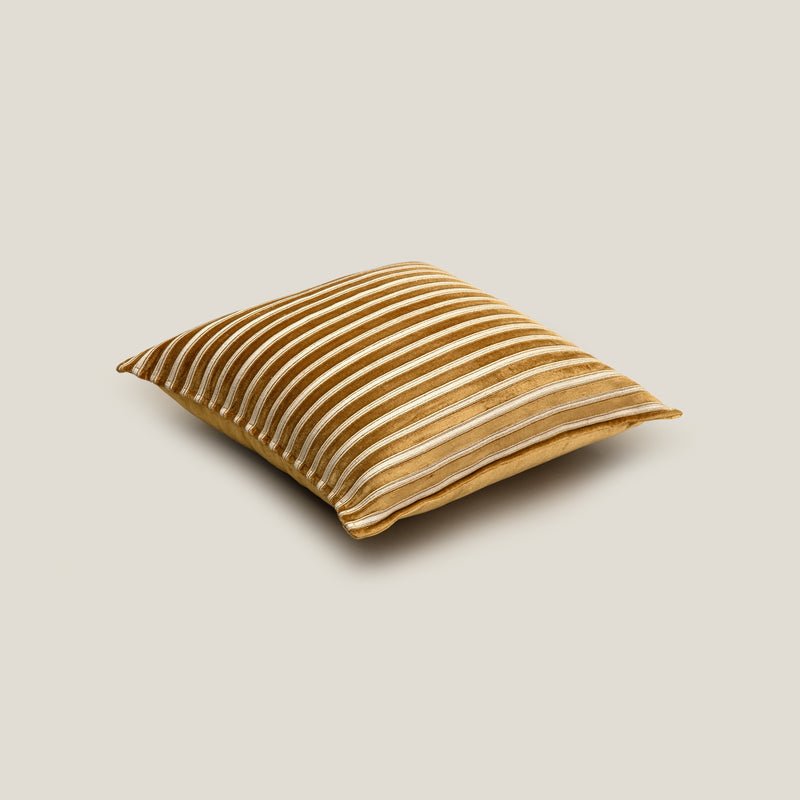 Zoe Yellow Emb. Cushion Cover