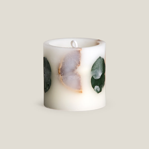 Citrus Bloom White Candle