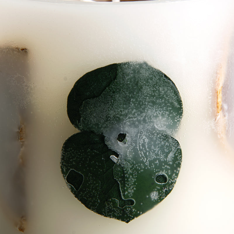 Citrus Bloom White Candle