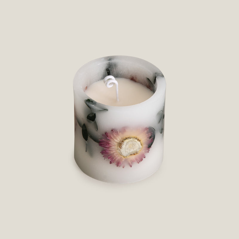 Petal Bloom White Candle