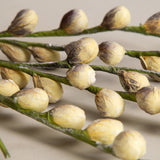 Yellow & Purple Berry Branch Faux Flower