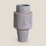 Woodline Grey & Gold Vase
