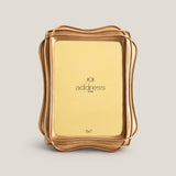 Curvella Gold Photo Frame
