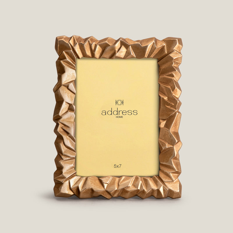 Petra Gold Photo Frame