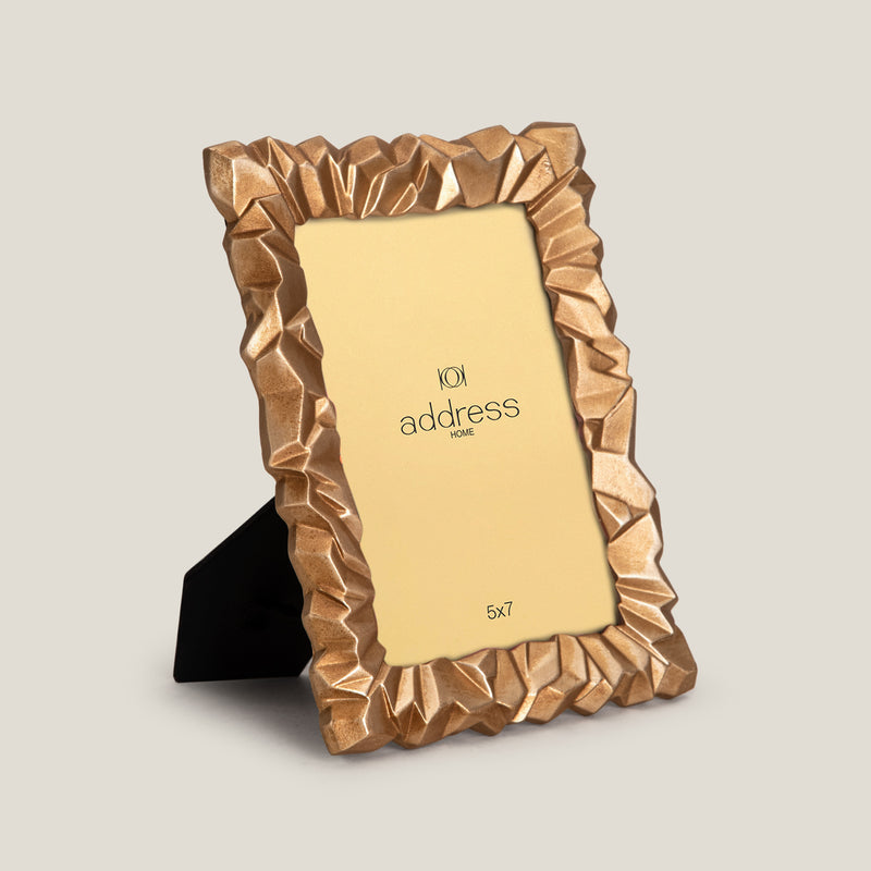 Petra Gold Photo Frame
