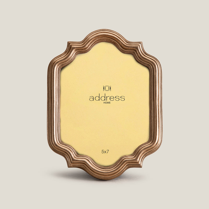 Scrollique Gold Photo Frame