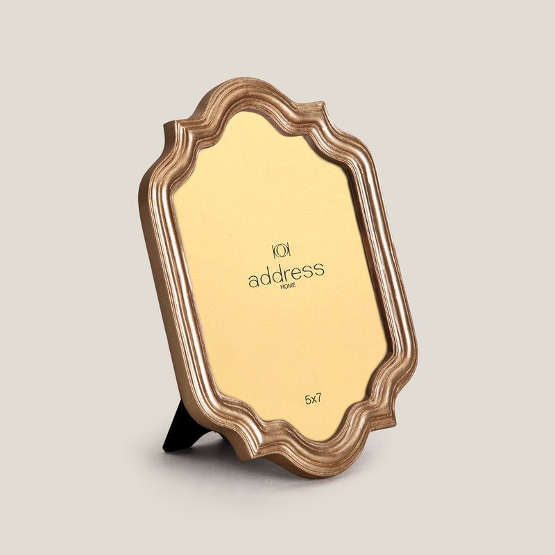 Scrollique Gold Photo Frame