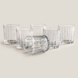 Linea Clear Whiskey Glass Set of 6