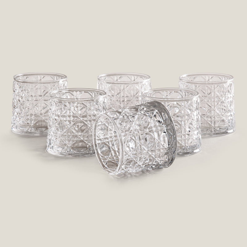 Verra Clear Drinking Glass Set of 6