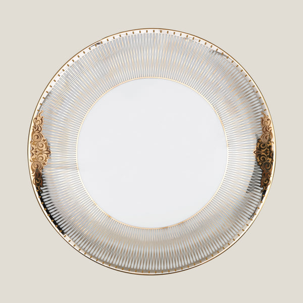 Medicci Gold & Platinum Dinner Plate Set of 2