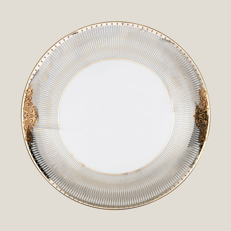 Medicci Gold & Platinum Dinner Plate Set of 2