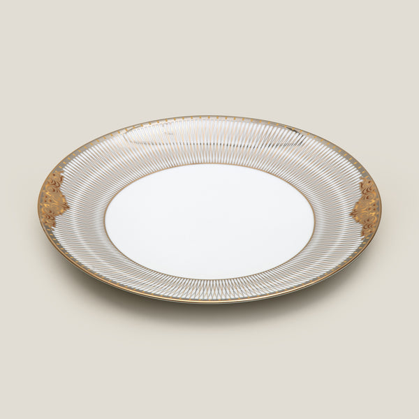 Medicci Gold & Platinum Dinner Plate Set of 2