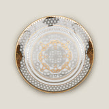 Medicci Gold & Platinum Quarter Plate Set of 2