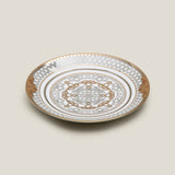 Medicci Gold & Platinum Quarter Plate Set of 2