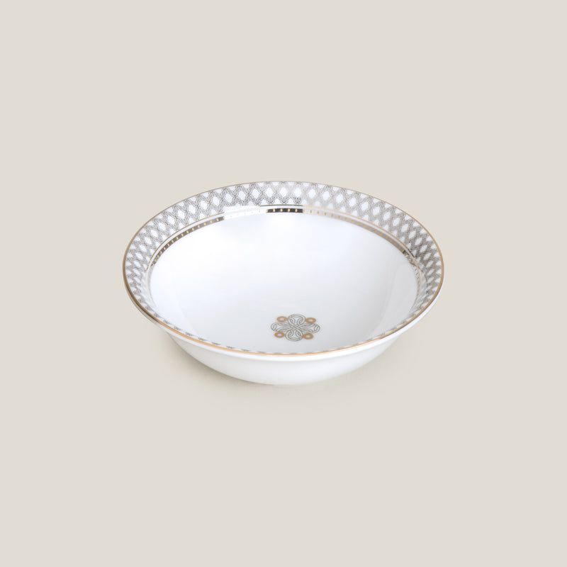 Medicci Gold & Platinum Portion Bowl Set of 2