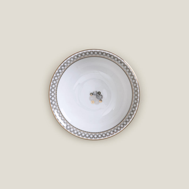 Medicci Gold & Platinum Portion Bowl Set of 2