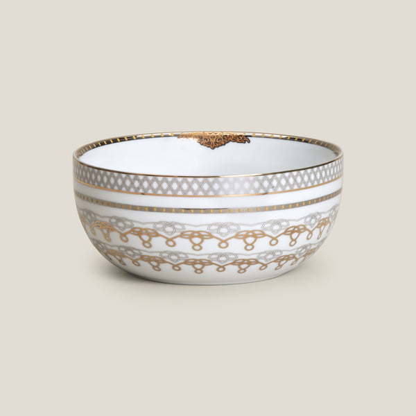 Medicci Gold & Platinum Small Bowl