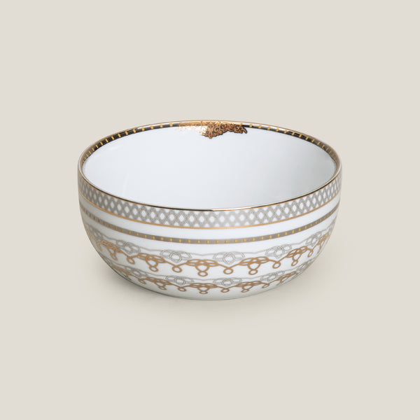 Medicci Gold & Platinum Small Bowl