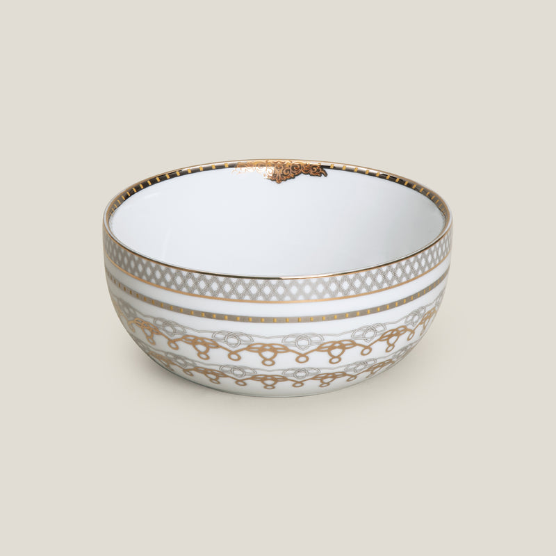 Medicci Gold & Platinum Small Bowl
