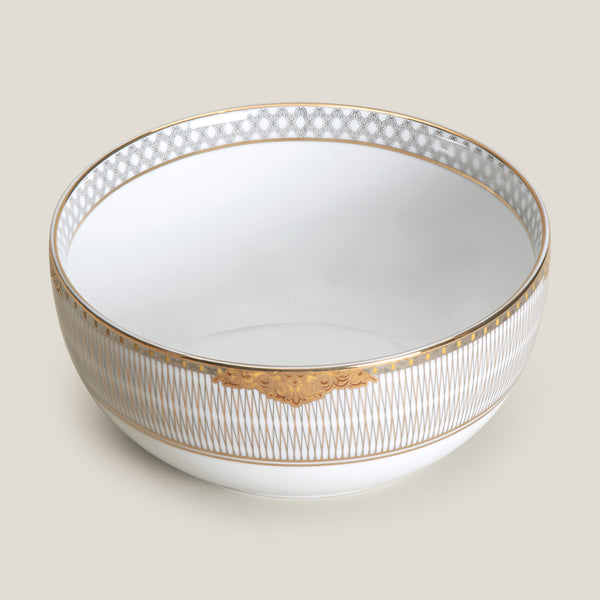 Medicci Gold & Platinum Medium Bowl