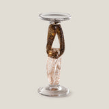 Sparkle Brown Candle Holder