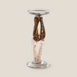 Sparkle Brown Candle Holder