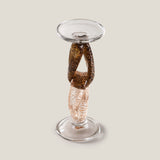 Sparkle Brown Candle Holder