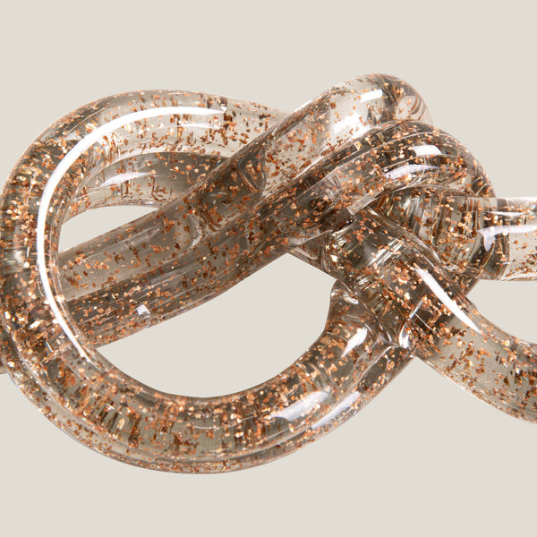 Sparkle Grey Decor Knot