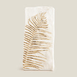 Fern White & Gold Vase Large