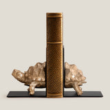Gilded Turtle Bookend