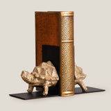 Gilded Turtle Bookend