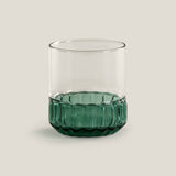Vienna Green Glass Set of 4