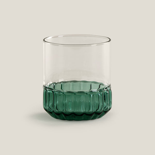 Vienna Green Glass Set of 4